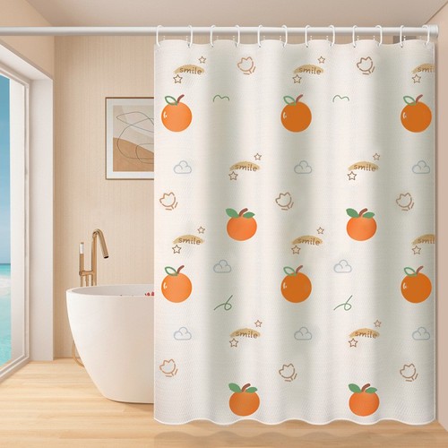 Duschvorhang polyester textil - duschvorhang,