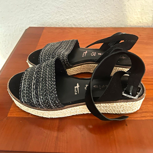 Damen sandalen keilabsatz - sandalen,