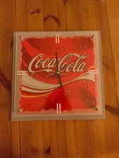 Originale Coca-Cola Wanduhr Retro Design Funkuhr Vintage Design