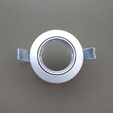 10x Paulmann Silber Einbaurahmen  Einbaustrahler Deckenspot Rahmen Ø82mm Gehäuse