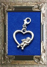 CHARM ANHÄNGER ENGEL HERZ