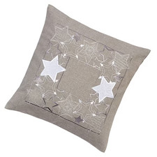 Weihnachtskissenhülle  Sterne