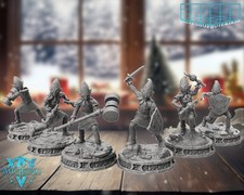 Weihnachtswichtel Miniatur Set