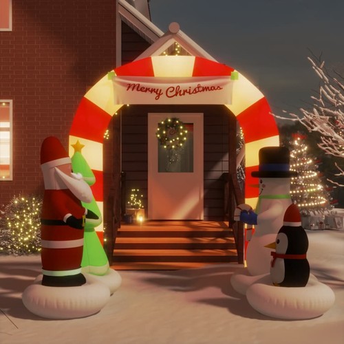 Aufblasbarer weihnachtsbogen - aufblasbarer,
