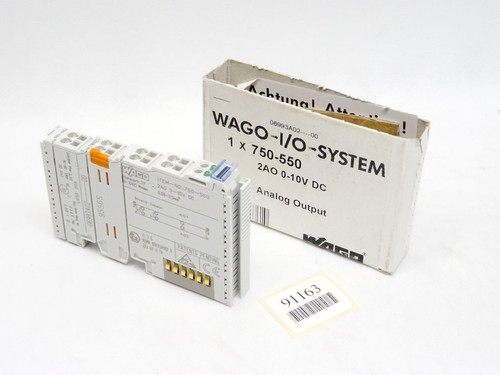 Wago analog output - 750-550, /