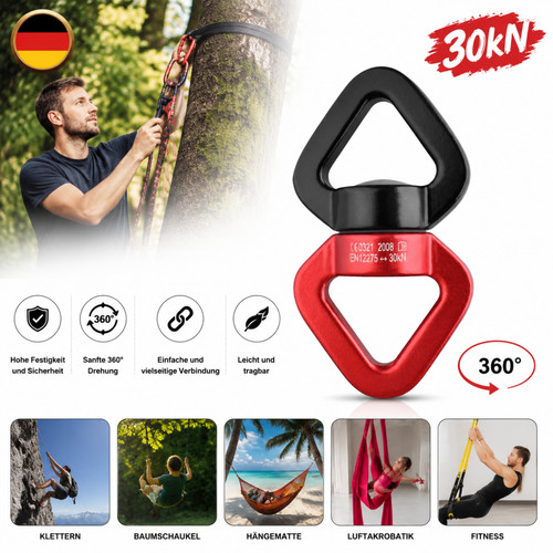 360 drehbarer drehwirbel - 360°, 30