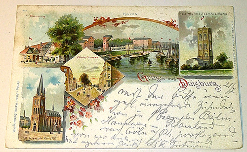 Alte gruß aus duisburg - gruß,