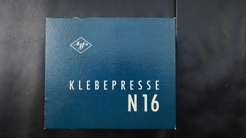 Agfa klebepresse n16 - agfa,