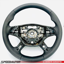 Neu Lenkrad Schwarz Lederlenkrad für Mercedes ML W164 W251 Mit Schaltwippen