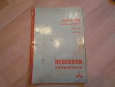 Hagedorn Ladewagen Typ LJ LS Ersatzteile Ersatzteilliste