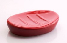 Sanwood Coppalino Seifenschale/ Soap Dish Wein Rot. Keramik