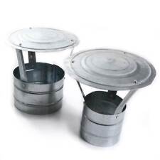 Regenhaube Regenhut Einsteck für Ofenrohre Kamin Schornsteinabdeckung verzinkt 