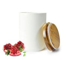 Weiße Vorratsdose 800ml mit