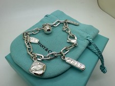 Tiffany Co 1837 Sterlingsilber 5 Bettelarmband
