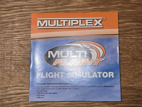 Multiplex flugsimulator - cd,