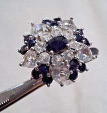 Ringe Silber 925 mit blauen