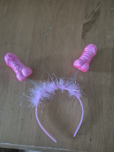 Penis haarreif kopfschmuck - penis,