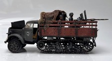1:35 Opel Blitz Maultier 2t SdKfz 3a + 3,7 Pak Model Kit gebaut pro built