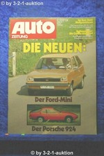Auto Zeitung 23/75 Porsche 924