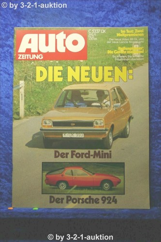 Auto zeitung porsche 924 - 23/75,