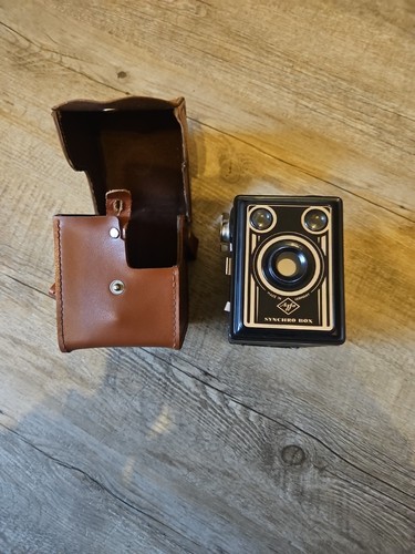 Agfa synchro box - box,, kamera