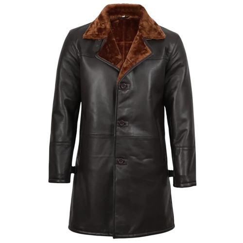 Herren schafsfell leder 4 - herren,