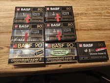 12 x Cassetten BASF CHROME