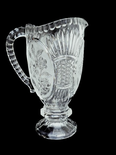 Vintage bleikristall krug - vintage,