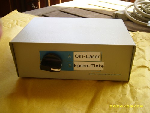 Drucker umschalter in auf - ,,