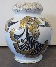 26358/ Art Deco Porzellan Vase