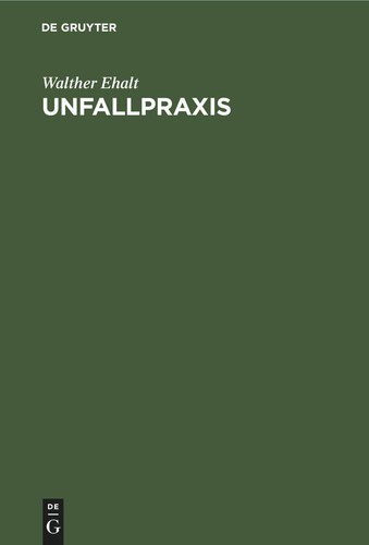 Unfallpraxis walther ehalt - unfallpraxis,