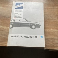 Ersatzteilkatalog Bildkatalog Audi 80 90 Typ 81 B2 Buch Katalog 1985 - 1987 Buch