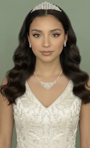 Diadem ohrringe und - und, halskette