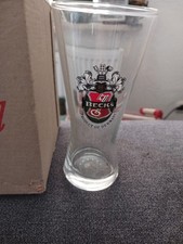  6 X Beck's Biergläser- Kelchglas- 80er Jahre - 0,2 Karton