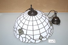 Hochwertige Tiffany Design Pendelleuchte, Kuppelform, Tiffany Lampe 41x23cm