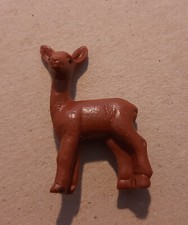 Schleich - Minitiere - Minis - Gummitiere - Reh braun - 60er Jahre