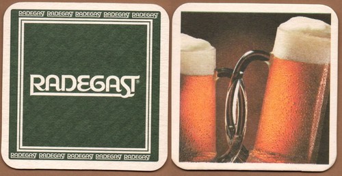 Alter bierdeckel radegast - alter,