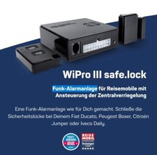 Thitronik 101050 WiPro III safe.lock Alarmanlage kompatibel mit Iveco Daily