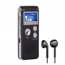 8G Digital Diktiergerät Tragbar Aufnahmegerät Audio Sound Voice MP3 Recorder 