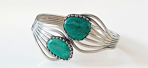Silber armreif chrysokoll - armreif,