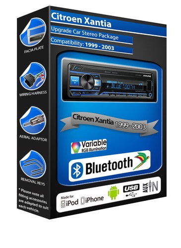 Citroen xantia radio alpine - xantia,