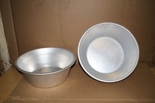 alte große Schüssel Alu