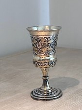 Likörglas mit Niello Dekor 84