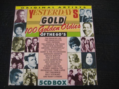 Box yesterdays gold - cd-box,