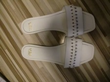 ZARA Pantoletten Gr.37 Weiß