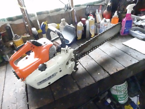 Stihl 08s quickstop oldtimer - quickstop,