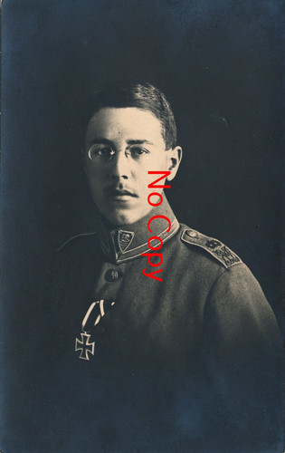 Foto postkarte wk1 soldat - foto,