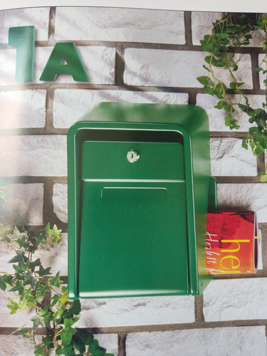 Kunststoffbriefkasten weiß