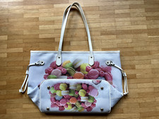 Y Not? Yesbag –Shopper Handtasche Tasche 46.5 cm Design "MACARONS" *NEUWARE* neu