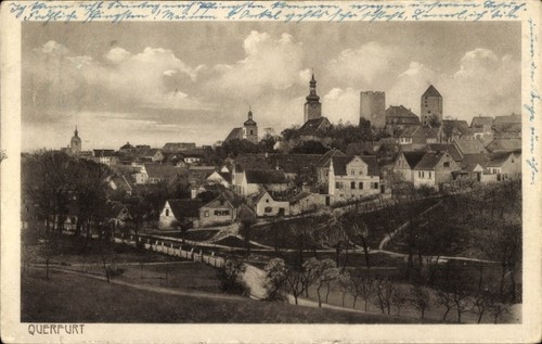 Querfurt saalekreis - ak,